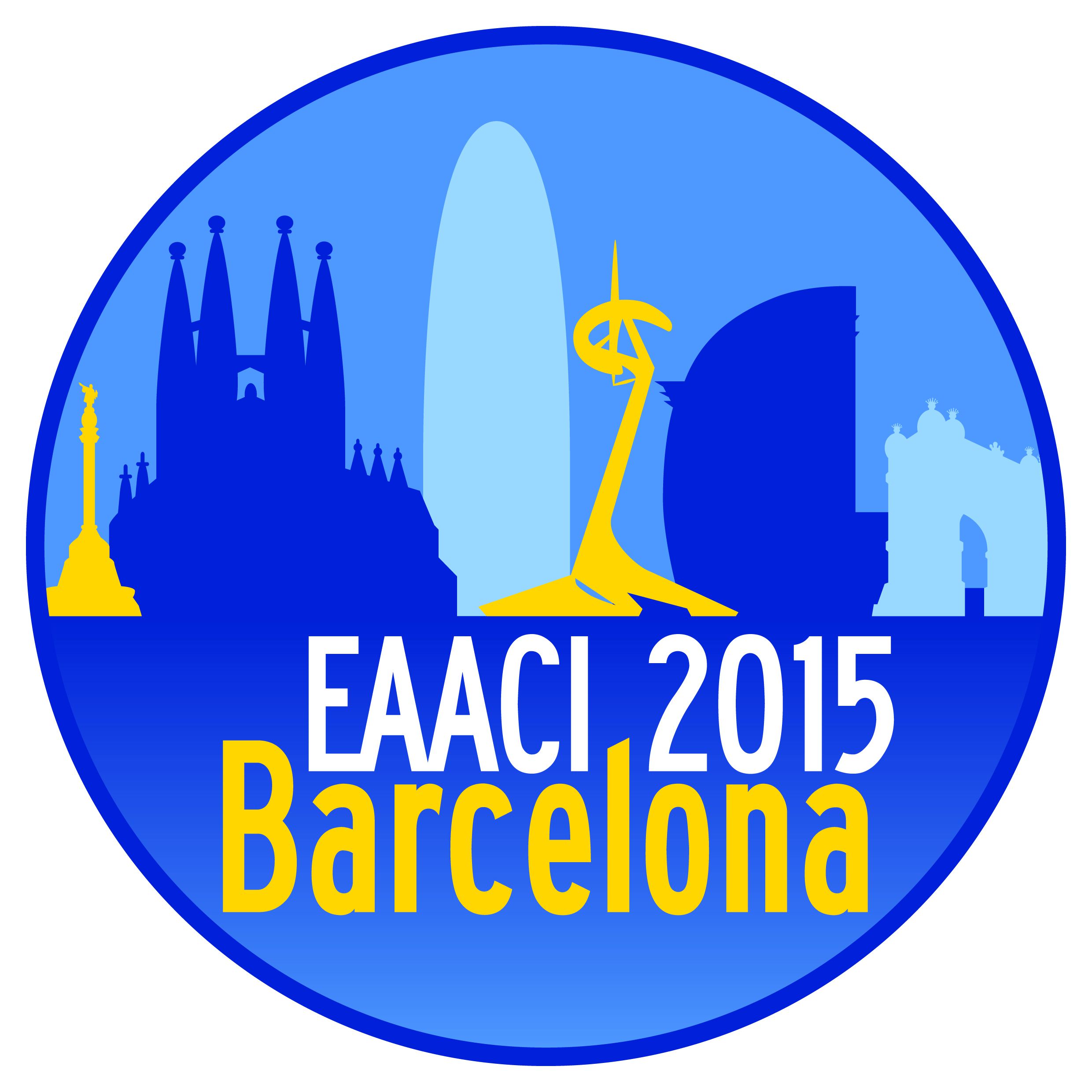 Logo EAACI 2015 Barcelona cmyk